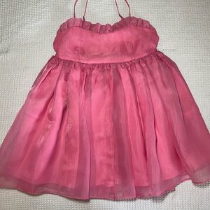 Pink Babydoll Dress